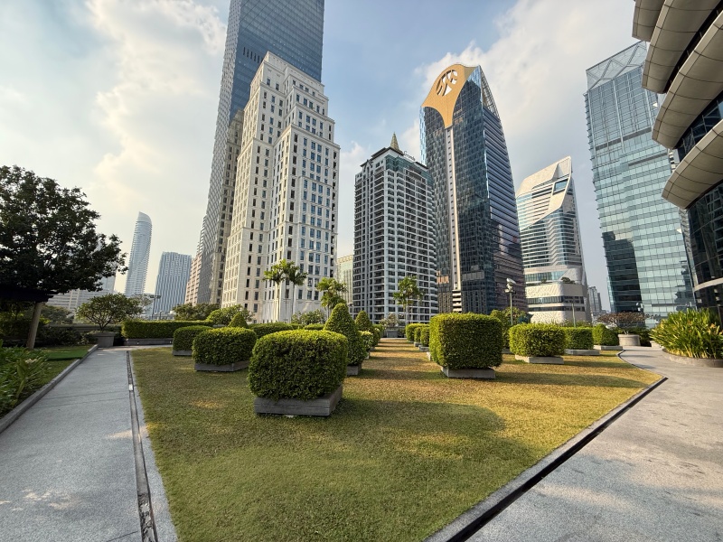 アテネホテル ラグジュアリーコレクションホテル バンコク(The Athenee Hotel, a Luxury Collection Hotel, Bangkok)ー屋上ガーデン