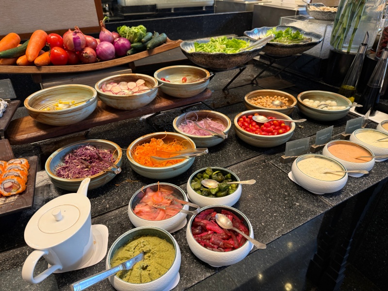 ザ スコータイ バンコク(The Sukhothai Bangkok)ー朝食ビュッフェ
