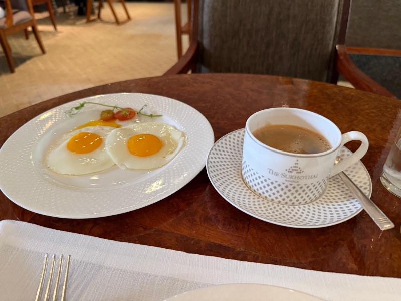 ザ スコータイ バンコク(The Sukhothai Bangkok)ー朝食ビュッフェ