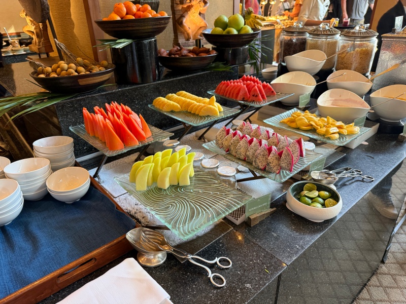 ザ スコータイ バンコク(The Sukhothai Bangkok)ー朝食ビュッフェ