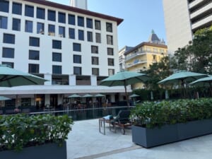 ザ スコータイ バンコク(The Sukhothai Bangkok)ー屋外プール