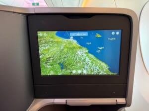 シンガポール航空(シンガポール=バンコク便:SQ712 A350-900)-ビジネスクラスシート