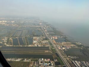 シンガポール航空(シンガポール=バンコク便:SQ712 A350-900)-着陸