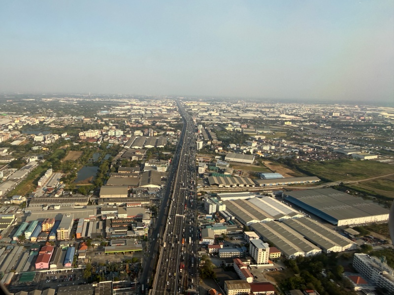 シンガポール航空(シンガポール=バンコク便:SQ712 A350-900)-着陸