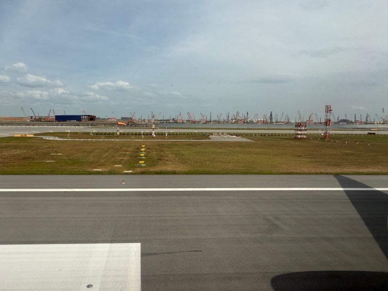 シンガポール航空(シンガポール=バンコク便:SQ712 A350-900)-離陸