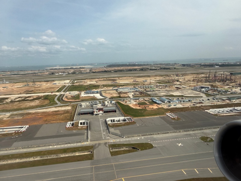 シンガポール航空(シンガポール=バンコク便:SQ712 A350-900)-離陸