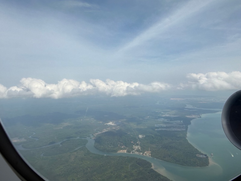 シンガポール航空(シンガポール=バンコク便:SQ712 A350-900)-離陸