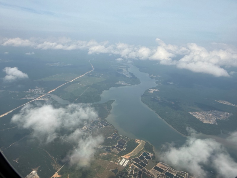 シンガポール航空(シンガポール=バンコク便:SQ712 A350-900)-離陸