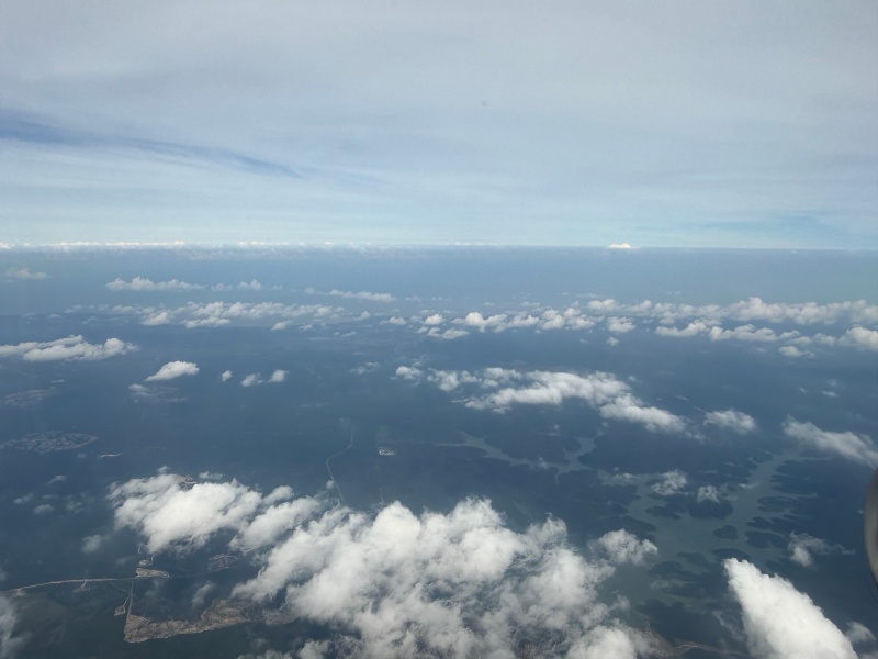 シンガポール航空(シンガポール=バンコク便:SQ712 A350-900)-離陸