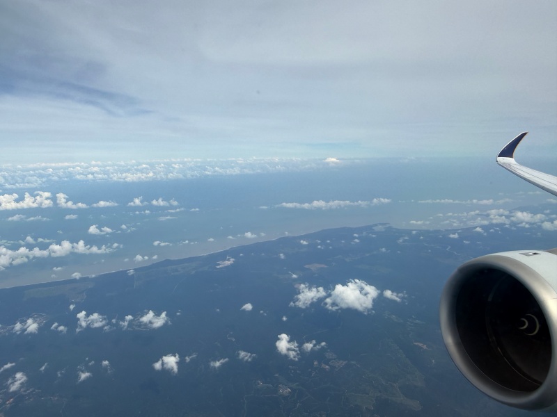 シンガポール航空(シンガポール=バンコク便:SQ712 A350-900)-離陸