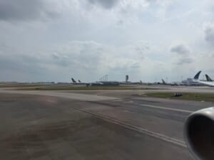 シンガポール航空(シンガポール=バンコク便:SQ712 A350-900)-タキシング