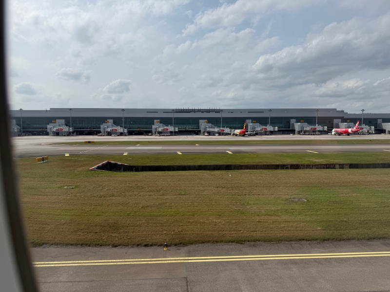 シンガポール航空(シンガポール=バンコク便:SQ712 A350-900)-タキシング