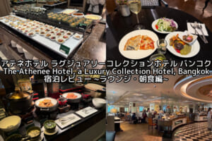アテネホテル ラグジュアリーコレクションホテル バンコク(The Athenee Hotel, a Luxury Collection Hotel, Bangkok)ー宿泊レビュー（ラウンジ・朝食編）