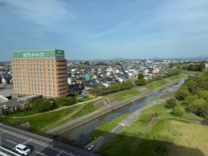 ホテルシーラックパル郡山ー客室からの眺め
