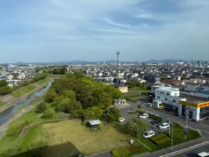 ホテルシーラックパル郡山ー客室からの眺め