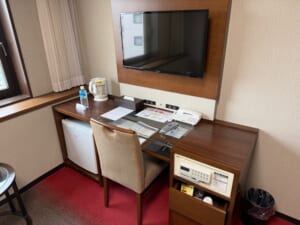 郡山ビューホテルアネックスー客室内の雰囲気