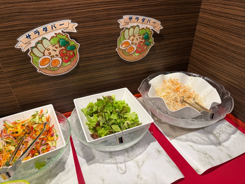 ホテルゲストワン上野駅前ー朝食ビュッフェ