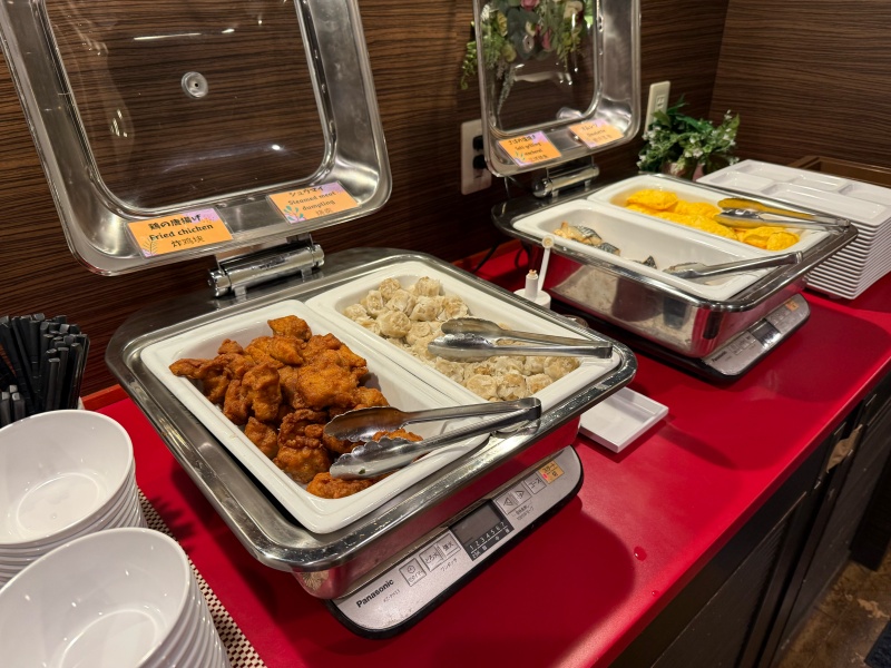 ホテルゲストワン上野駅前ー朝食ビュッフェ