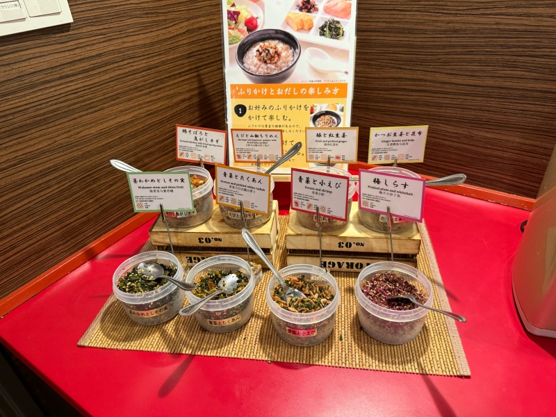 ホテルゲストワン上野駅前ー朝食ビュッフェ