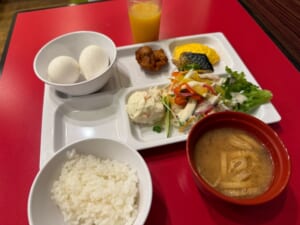 ホテルゲストワン上野駅前ー朝食ビュッフェ