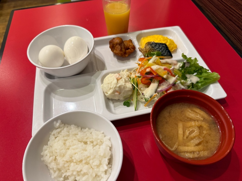 ホテルゲストワン上野駅前ー朝食ビュッフェ