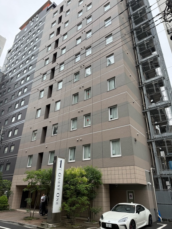 ホテルゲストワン上野駅前ー外観