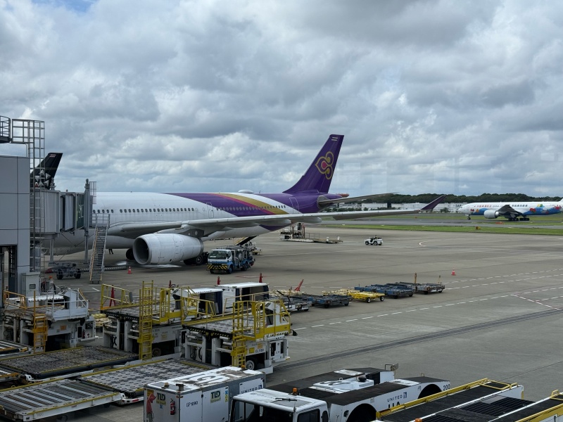 タイ航空(成田=バンコク便:TG641 A330-300)-搭乗