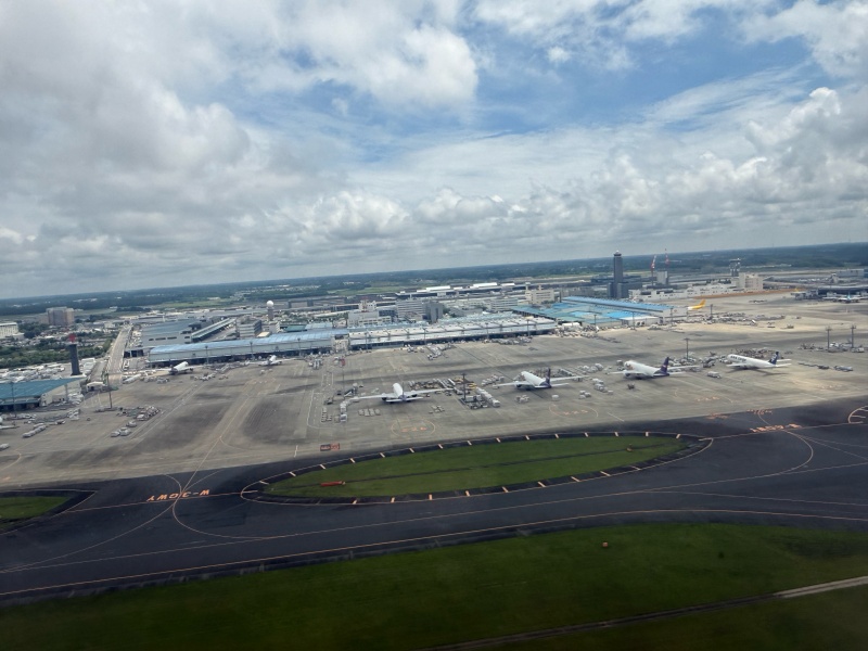 タイ航空(成田=バンコク便:TG641 A330-300)-離陸