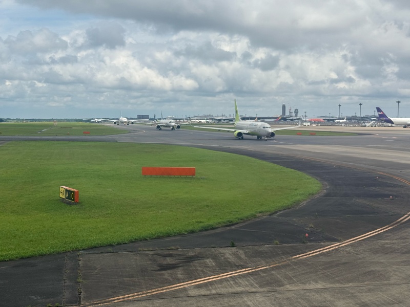 タイ航空(成田=バンコク便:TG641 A330-300)-タキシング