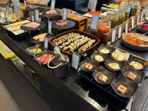 ヒルトン・バンコク・スワンナプーム・ゴルフリゾート&スパー客朝食ビュッフェ