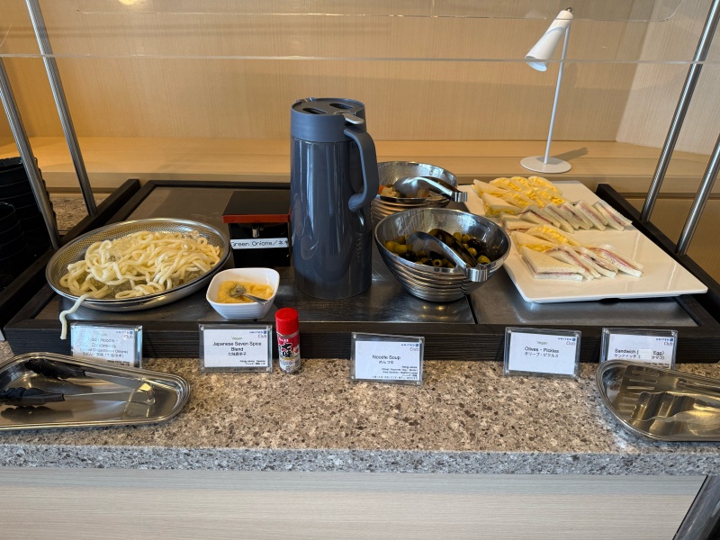 United Club@成田国際空港-フード&ドリンク