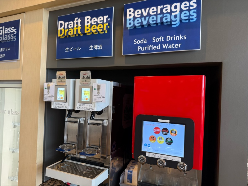 United Club@成田国際空港-フード&ドリンク