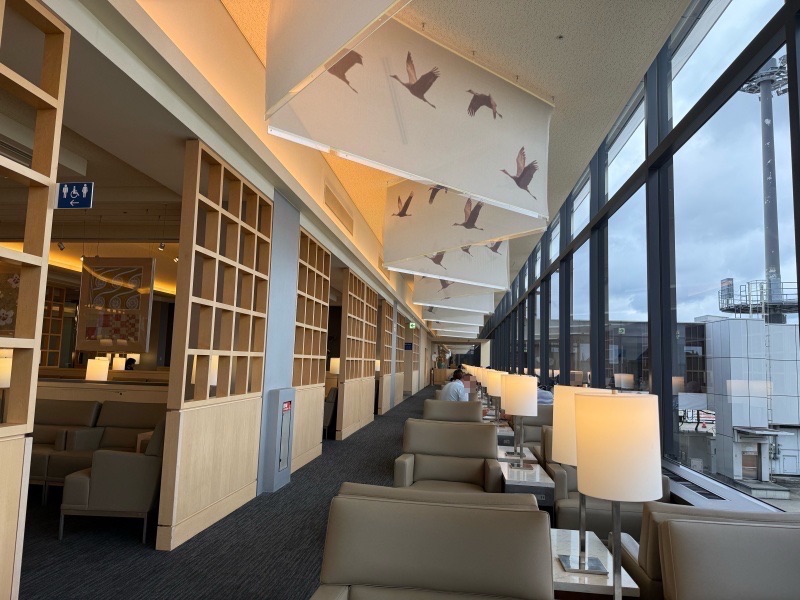 United Club@成田国際空港-ラウンジ内の様子