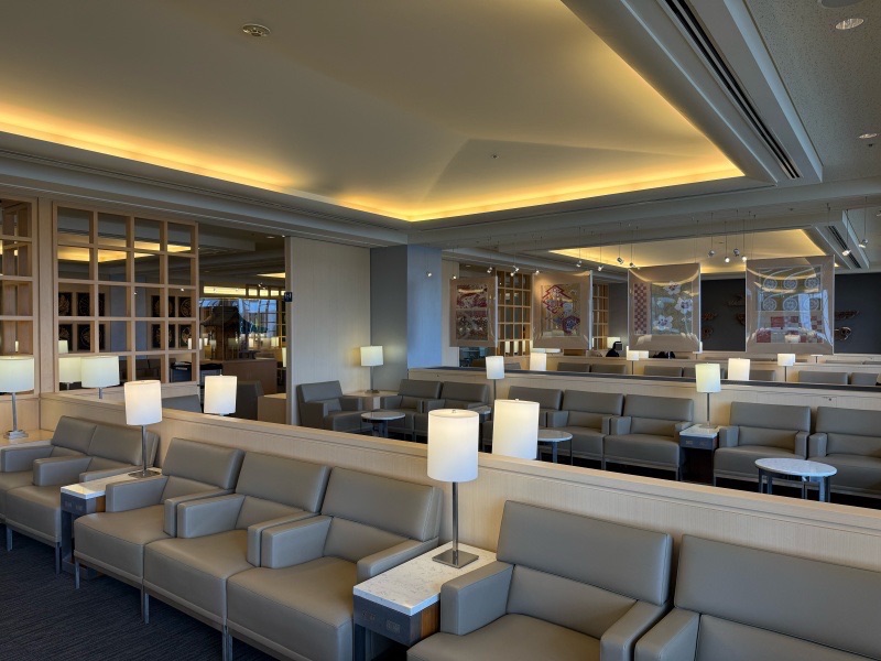 United Club@成田国際空港-ラウンジ内の様子