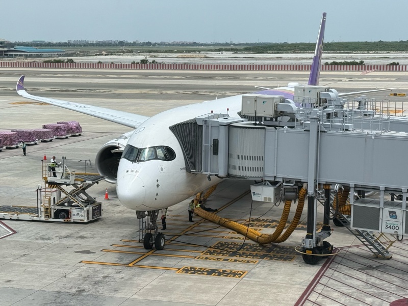 タイ航空(バンコク=羽田便:TG660 A350-900)-搭乗