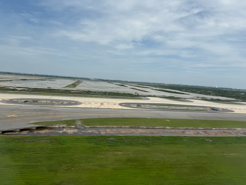 タイ航空(バンコク=羽田便:TG660 A350-900)-離陸