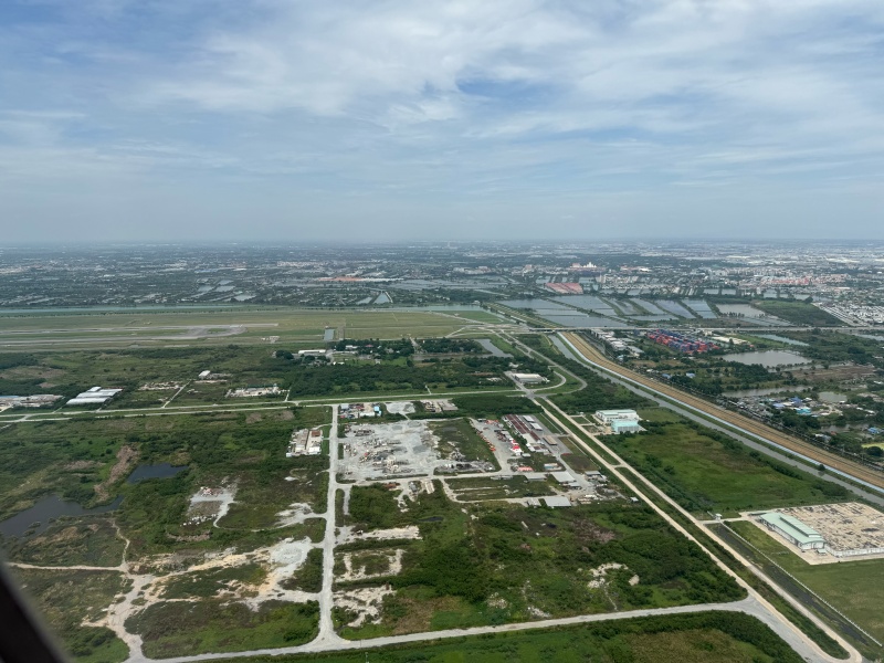 タイ航空(バンコク=羽田便:TG660 A350-900)-離陸