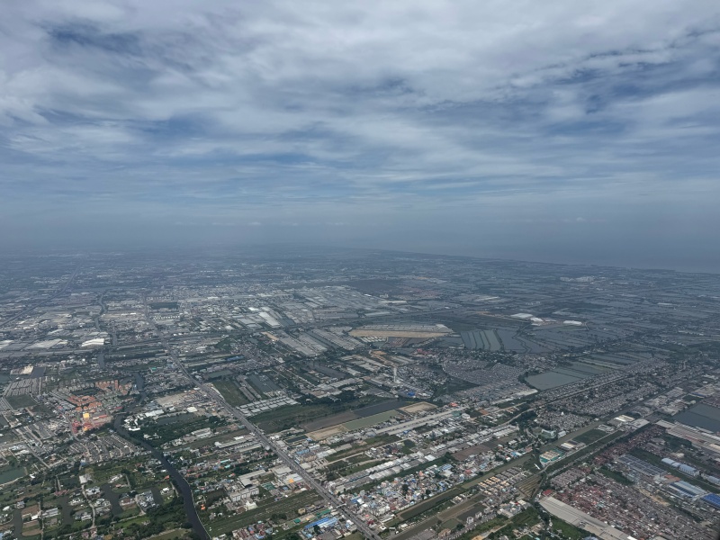 タイ航空(バンコク=羽田便:TG660 A350-900)-離陸