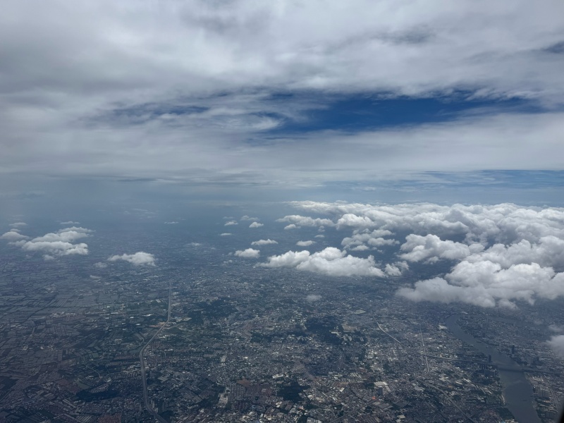 タイ航空(バンコク=羽田便:TG660 A350-900)-離陸