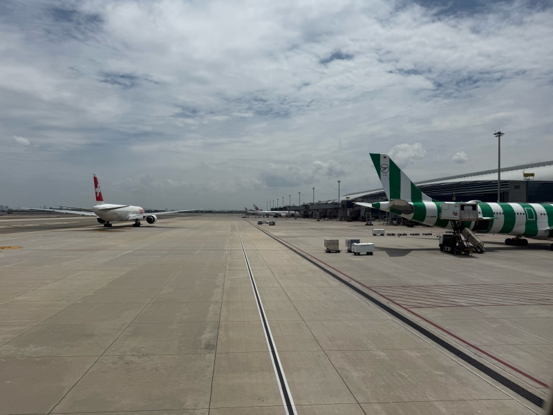 タイ航空(バンコク=羽田便:TG660 A350-900)-タキシング