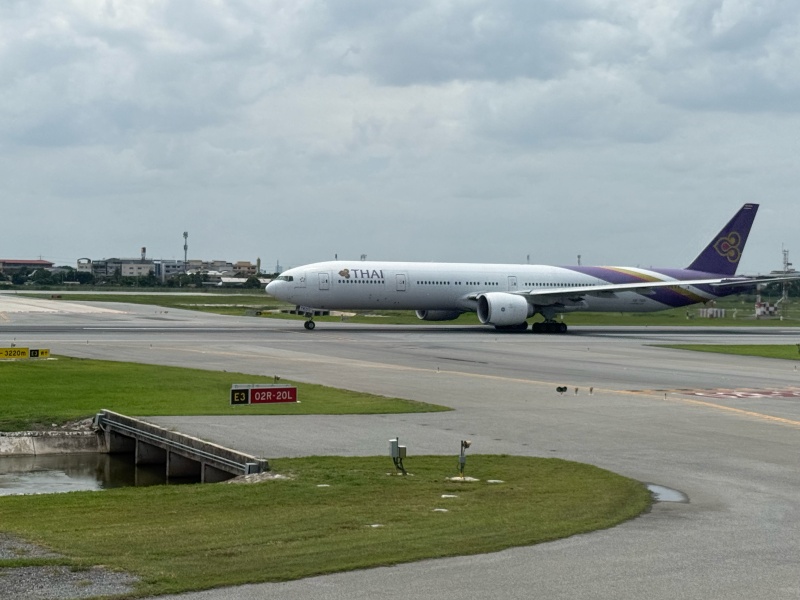 タイ航空(バンコク=羽田便:TG660 A350-900)-タキシング