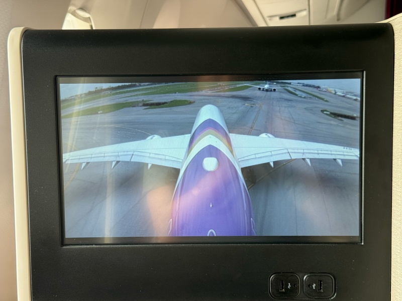 タイ航空(バンコク=羽田便:TG660 A350-900)-タキシング